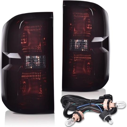 2014-2019 GMC/Chevy truck smoked taillights