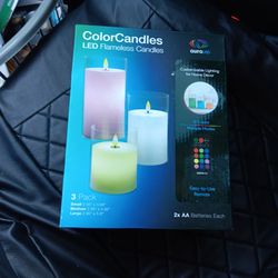 Flameless  Color Candles 