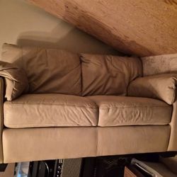 Leather Couch 