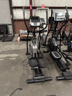 Proform elliptical  with 6” screen and resistance