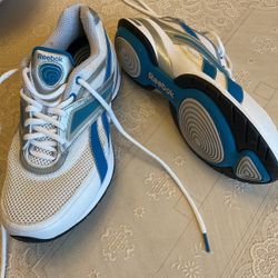 2 Ladies Reebok Sneakers - size 9.5 gently used (price is for both)