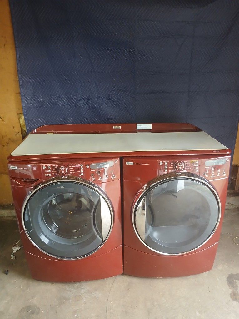 EXTRA LARGE CAPACITY KENMORE WASHER AND DRYER/ DELIVERY AVAILABLE/90-DAY WRITTEN WARRANTY 