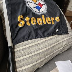 STEELERS car window flags