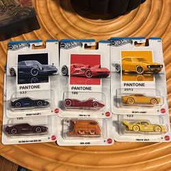 Hot Wheels: Pantone Silver Series Set (Complete)