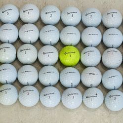 40 TaylorMade TP5 & TP5X Golf Balls (22 TP5 / 18 TP5X) – Tour Performance Pack 
