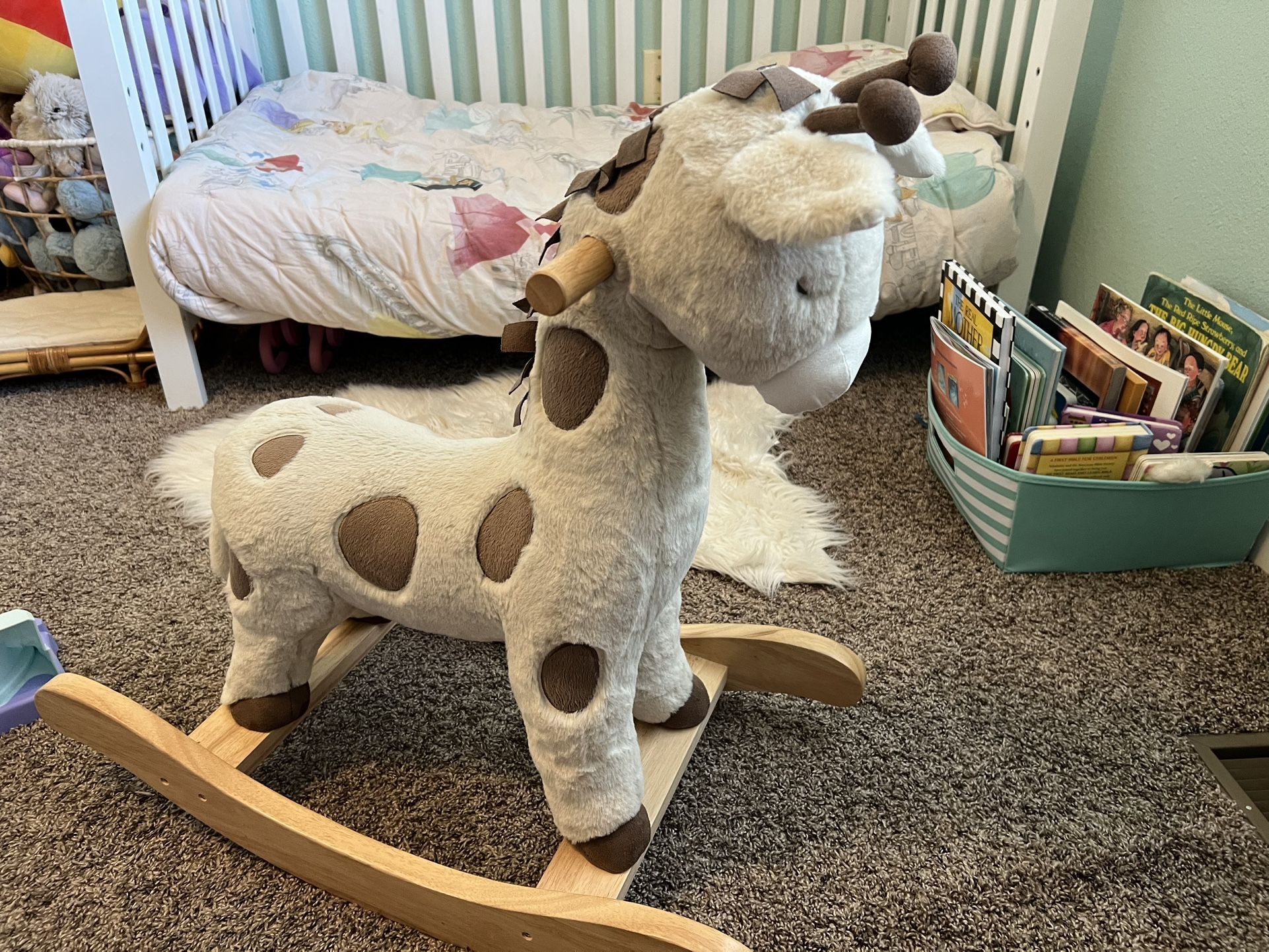 Pottery Barn Rocking Horse Giraffe