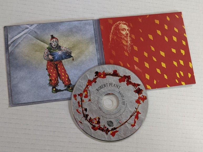 Robert Plant Band Of Joy CD Album With Booklet Year 2010 Info Below 