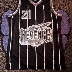 REVENGE BASKETBALL JERSEY STLYE 