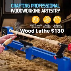🔥ON Sale Wood Lathe, 14" x 40" 