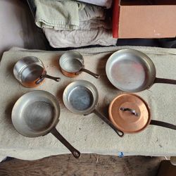 6 Piece Pot And Pan Set-  BAUMALU Made In FRANCE