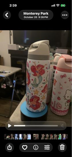 Owala Ariel , dragon ball z , hello kitty , Winnie the Pooh 30oz