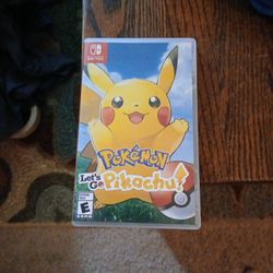 Pokemon Let's Go Pickachu