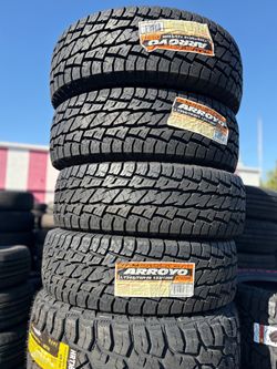 LT275/70/18 Arroyo Tires. nueva con 50,000 millas de garantía