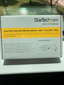 https://offerup.com/redirect/?o=U3RhclRlY2guY29t 3-Port USB 3.0 Hub with USB Power Delivery
