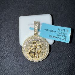 Jesus Cross Medallion Pendant