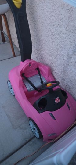 Step2 Whisper Ride Cruiser Pink Toddler Push Car