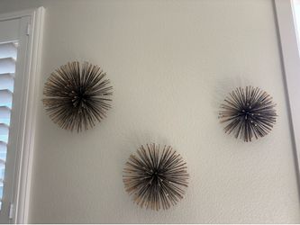 Sea urchin wall decor