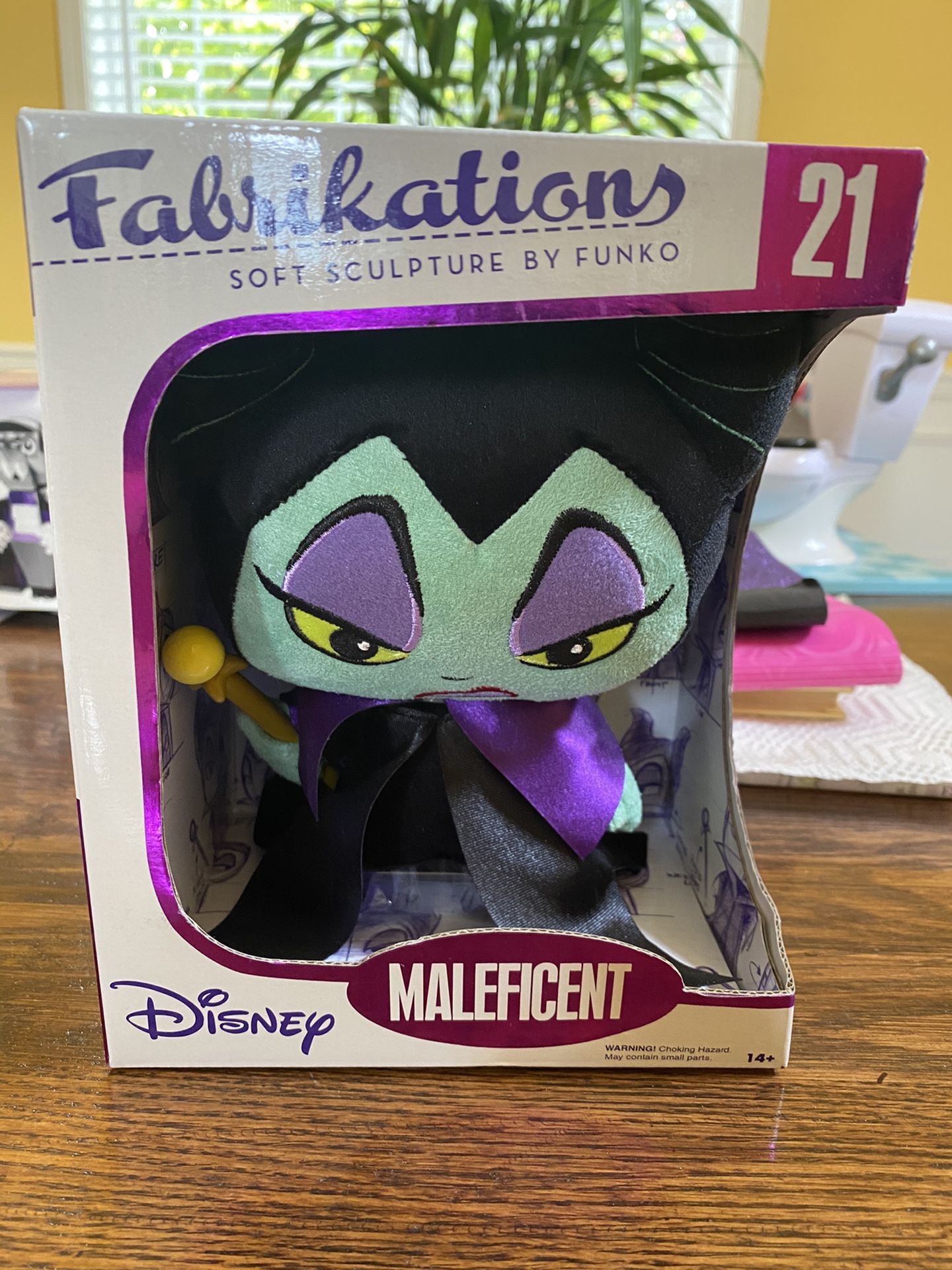 Maleficent soft sculpture by Funko