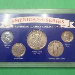 Americana Series Vanishing Classics Coin Collection - Silver Walking Liberty Set
