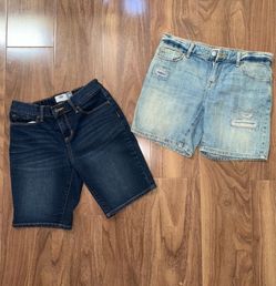 Old Navy Denim Shorts - Dark Indigo & Light Wash