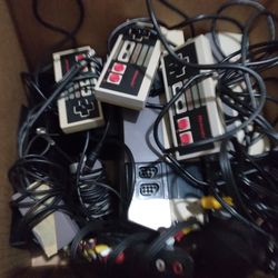 Box of Nintendo Parts