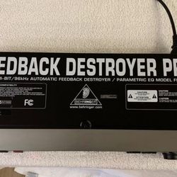 Behringer Feedback Destroyer Pro