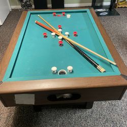 bumper pool table