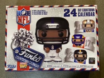 NFL Football 2024 Edition Funko Pocket Pop! Advent Calendar