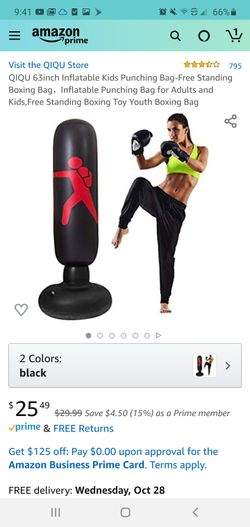 Qiqu Inflatable Punching Bag