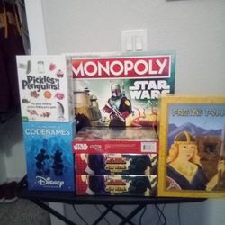 7 BRAND NEW FACTORY SEALED BOARD GAMES