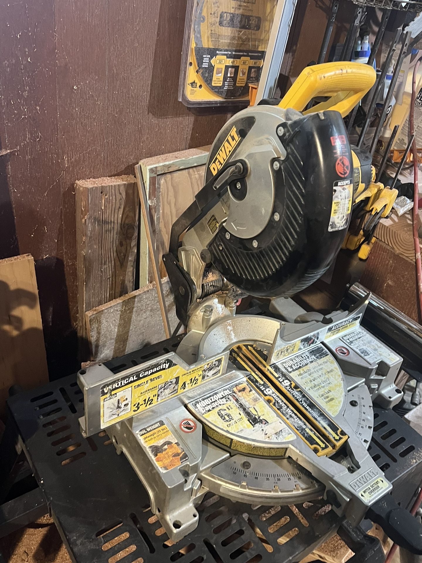 Dewalt 10” Miter saw