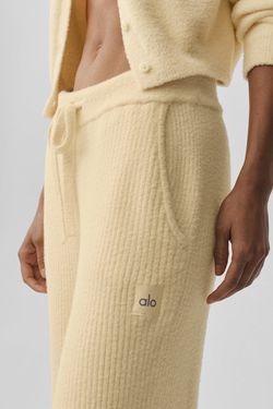 Snuggle Up Sweater High-Waist Wide Leg Pant