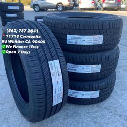 215/60R16 Hankook Kinergy New Set of Tires Installed and Balanced Set de Llantas Nuevas Instaladas y Balanceadas