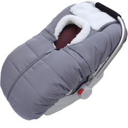 NEW IN BOX Car Seat Cover for Baby – Waterproof, Warm Car Seat Protector for Baby & Dog – Universal Winter Cover for Back Seat, Infant Car Seat & Baby