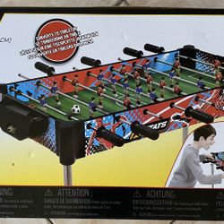 Brand new foosball table