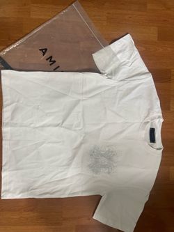 White Amiri shirt with stones