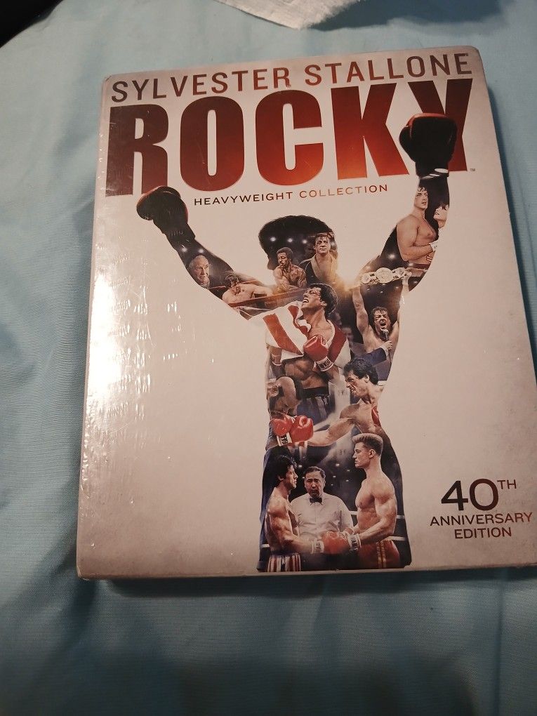 Rocky Sylvester Stallone Heavyweight Collection Six Blu-ray Set