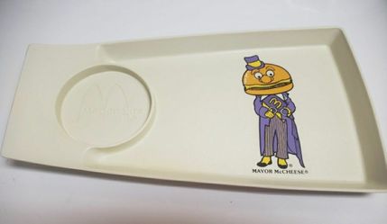 1970s McDonald's Plate