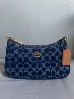 Denim Coach Shoulder Bag