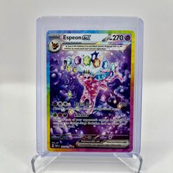 Pokemon Espeon EX Prismatic SIR #155