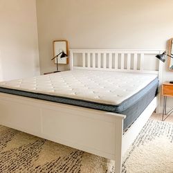 🔥Helix Luxe Moonlight King Mattress. Like New, Perfect Condition. Huge discount!