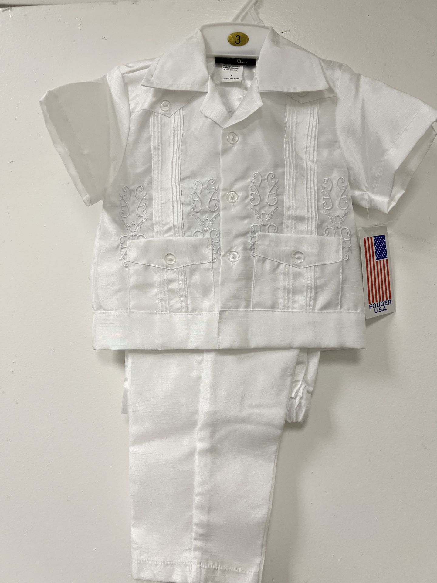 New Boy Baptism Outfit