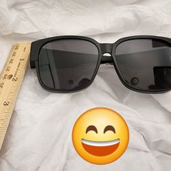 Polarized Sunglasses Fit Over Glasses for Men Women Oversized Shades Wear Prescription Glasses Sun
