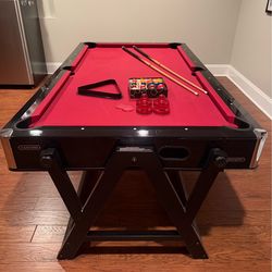 Harvard Brand  ~ 2 in one ~ Pool and Air Hockey Table