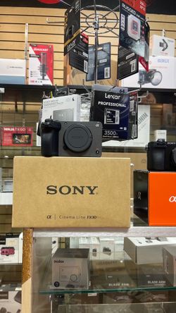 Sony FX30 open box
