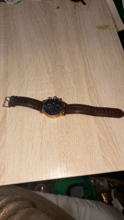 Tommy Hilfiger Watch – Brown Leather – Works GREAT
