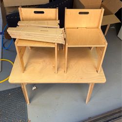 Adjustable Montessori Weaning Table and Chair Set