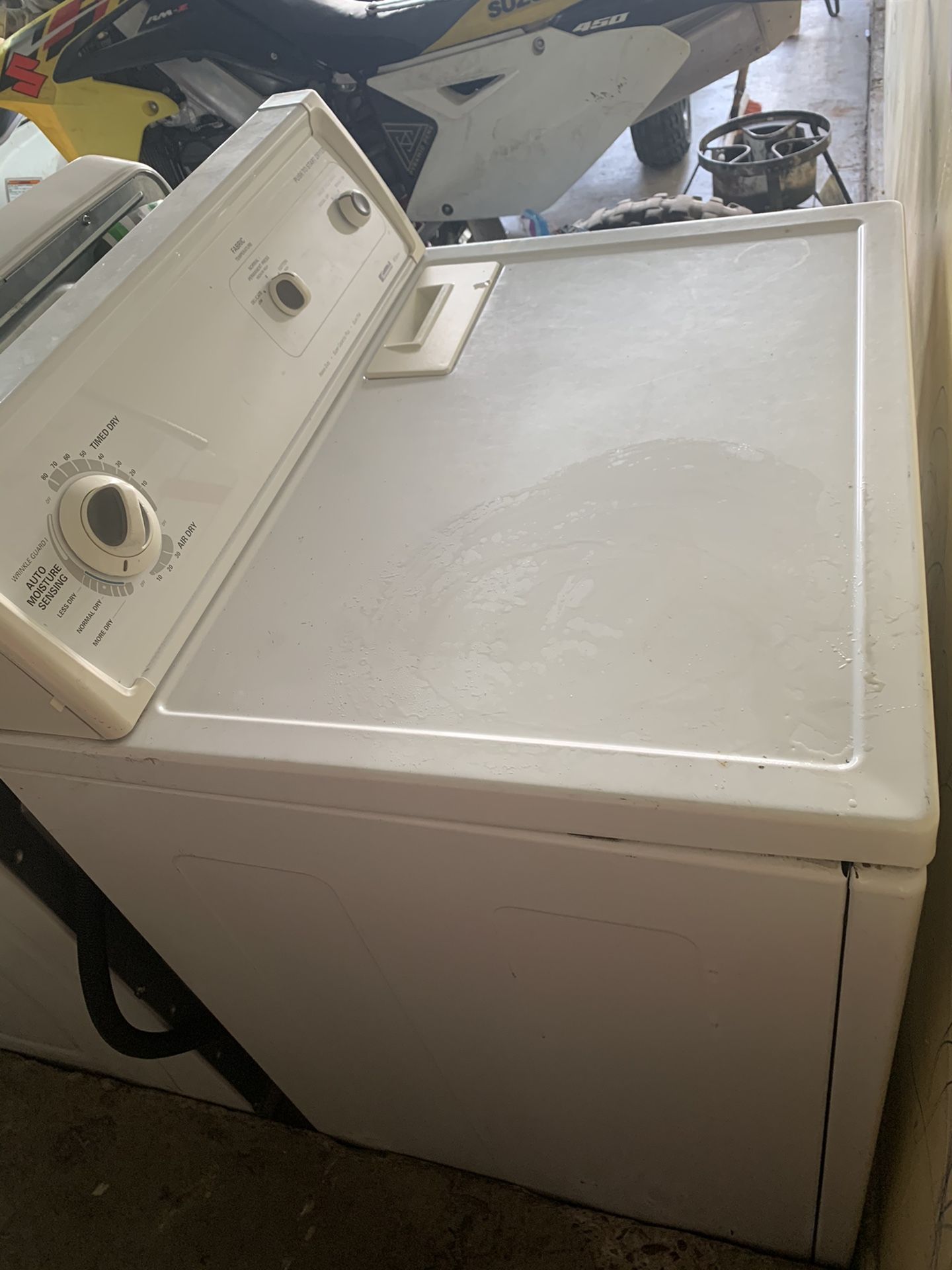 Washer and dryer