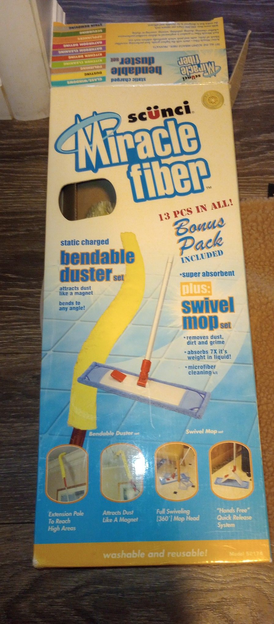 Miracle Fiber Mop Kit