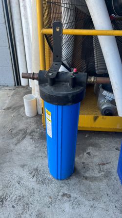 Big Blue Anti-Scale Filter Housing for Tankless / On-Demand Water Heater